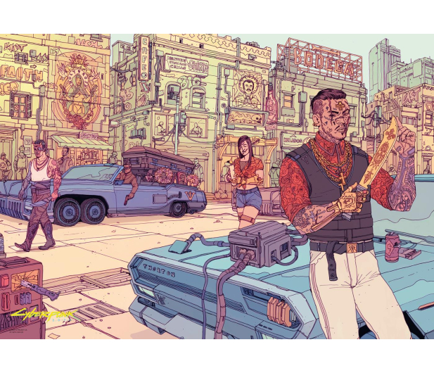 GOOD LOOT Cyberpunk 2077: Valentinos puzzle 1500 - 623322 - zdjęcie 3